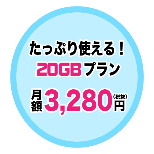データ20GBプラン